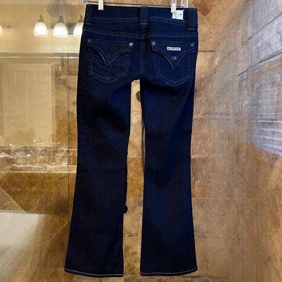 NEW Hudson Bootcut Petite Signature Midrise Dark Wash Denim Jeans Sz 26 NWT - Picture 2 of 15